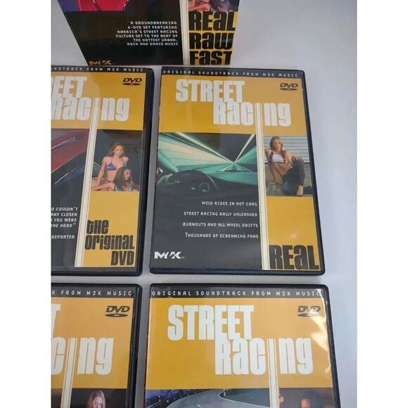 Street Racing: Real, Raw, Fast - Boxed Set (DVD, 2002, 4-Disc Set) - Picture 5 of 16